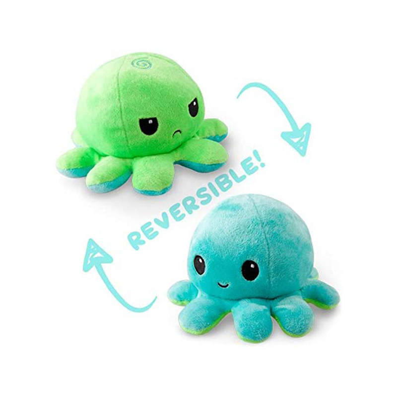 Baby Products & Promotional 20*10cm Handmade Plush Octopus Doll, MOQ 100PCS CE