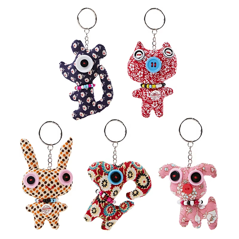 OEM Supply 10cm Custom Plush Stuffed Animal Keychain for Retail Chain – Private Label Ready, CE EN71, 500pcs Pallet MOQ