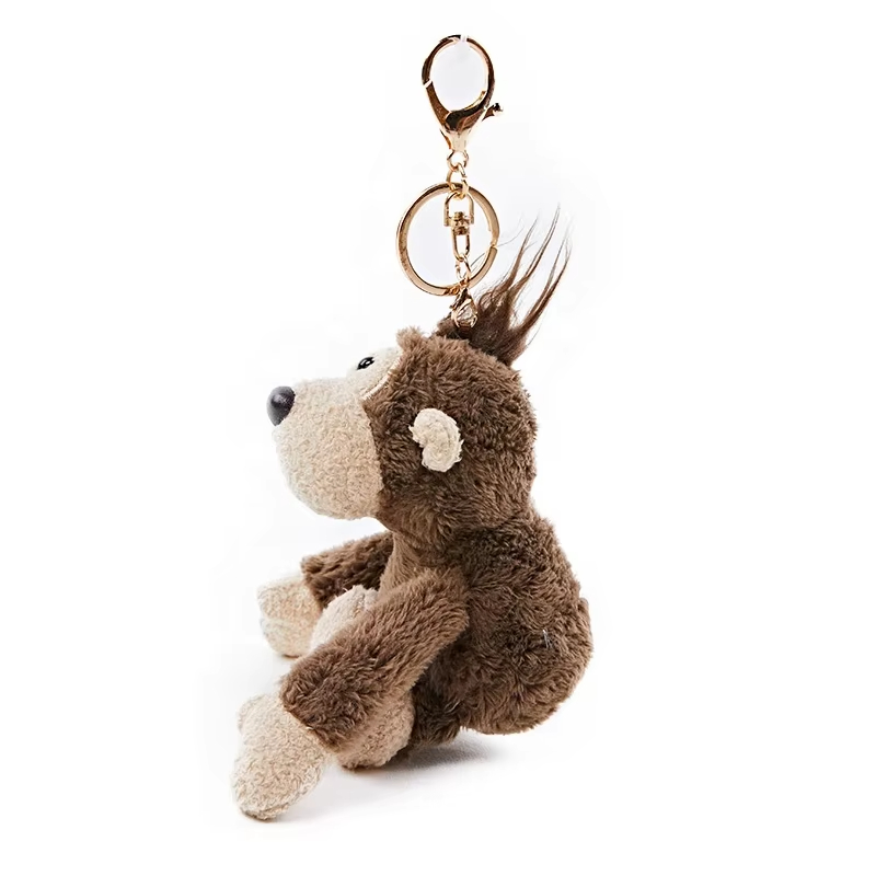 OEM Supply 10cm Custom Plush Stuffed Animal Keychain for Retail Chain – Private Label Ready, CE EN71, 500pcs Pallet MOQ