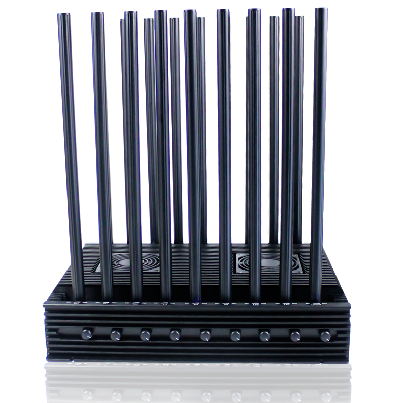 18 Antennas 142W Signal Jammer for Electronics Manufacturing – Multi-Frequency 2G/3G/4G/5G/GPS/WiFi Shield, CE Certified, 1pc MOQ OEM Supported