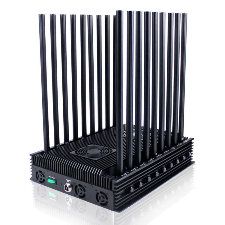 18 Antennas 142W Signal Jammer for Electronics Manufacturing – Multi-Frequency 2G/3G/4G/5G/GPS/WiFi Shield, CE Certified, 1pc MOQ OEM Supported