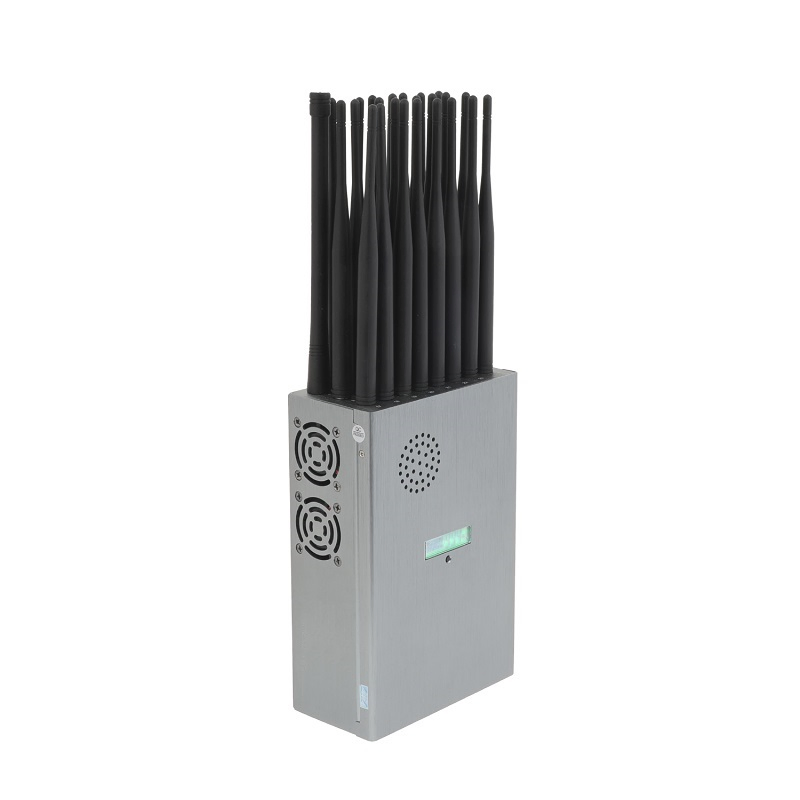 Free Sample Available – 24 Antennas Signal Blocker 24W 2-25m Jam Range, CE Verified MOQ 1pc