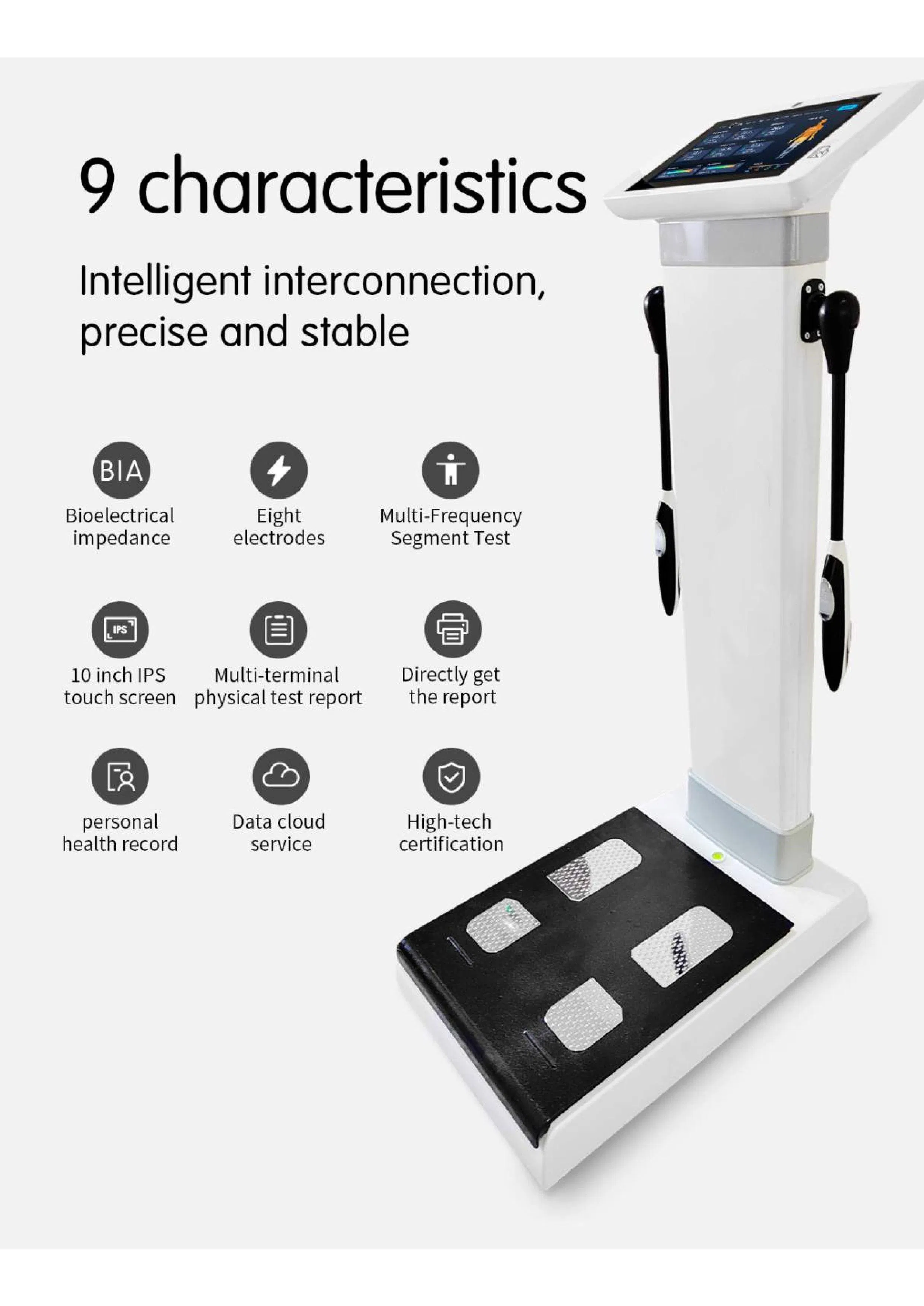SH-FM1 Body Composition Analyzer for Retail Chain Supply – Private Label Ready, CE, 50 Units Pallet MOQ