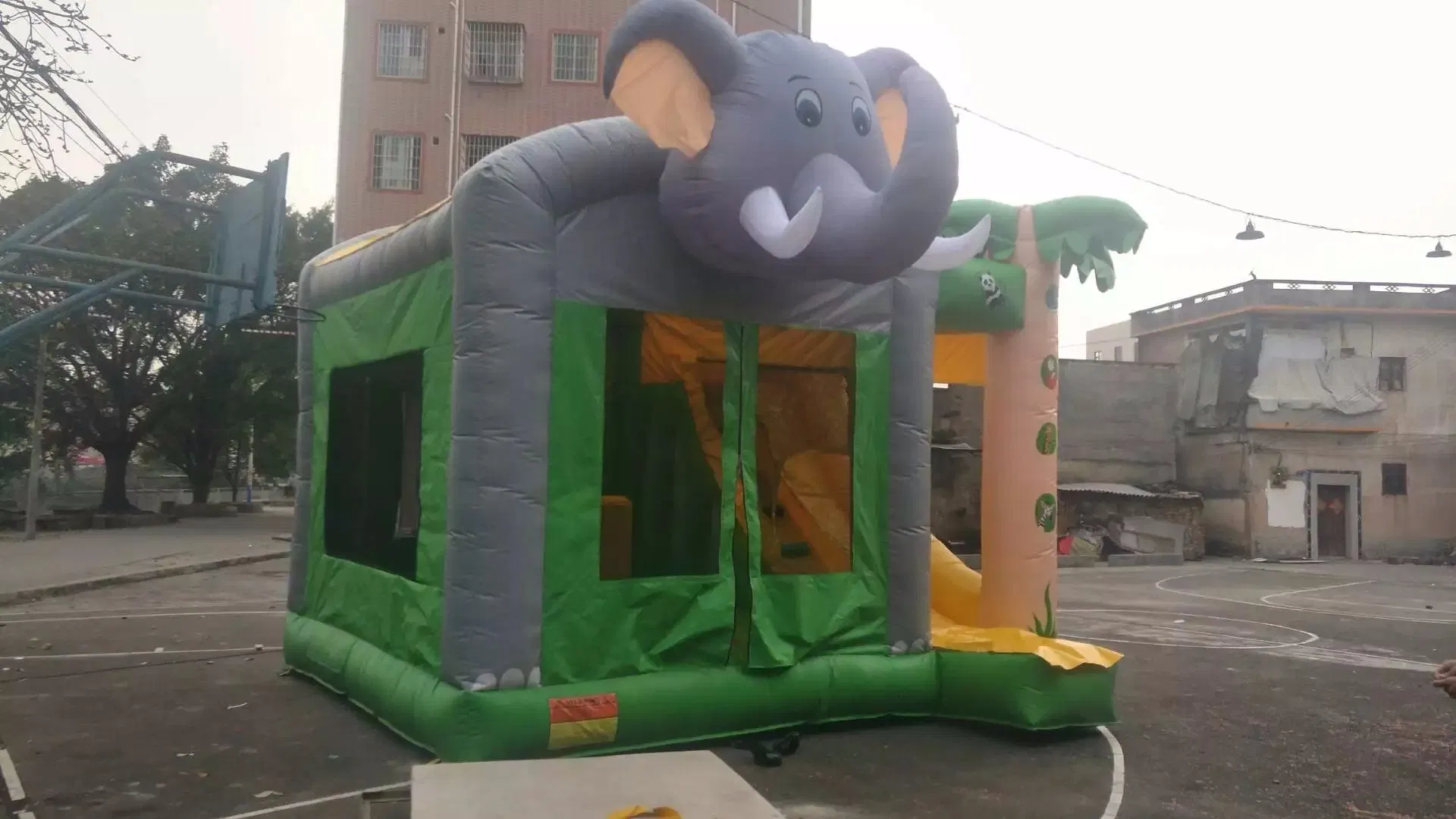 Pirate Ship Inflatable Bouncer 0.55mm PVC Fully Compliant for EU Market – CE, EN14960, OEM, 10pc MOQ