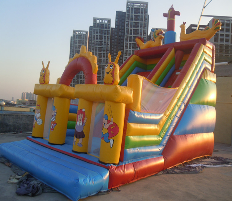 0.55mm PVC Tarpaulin Inflatable Bouncy Castle Bulk Supply – Sewn Grade, Factory Direct, 1–20 Ton MOQ OEM