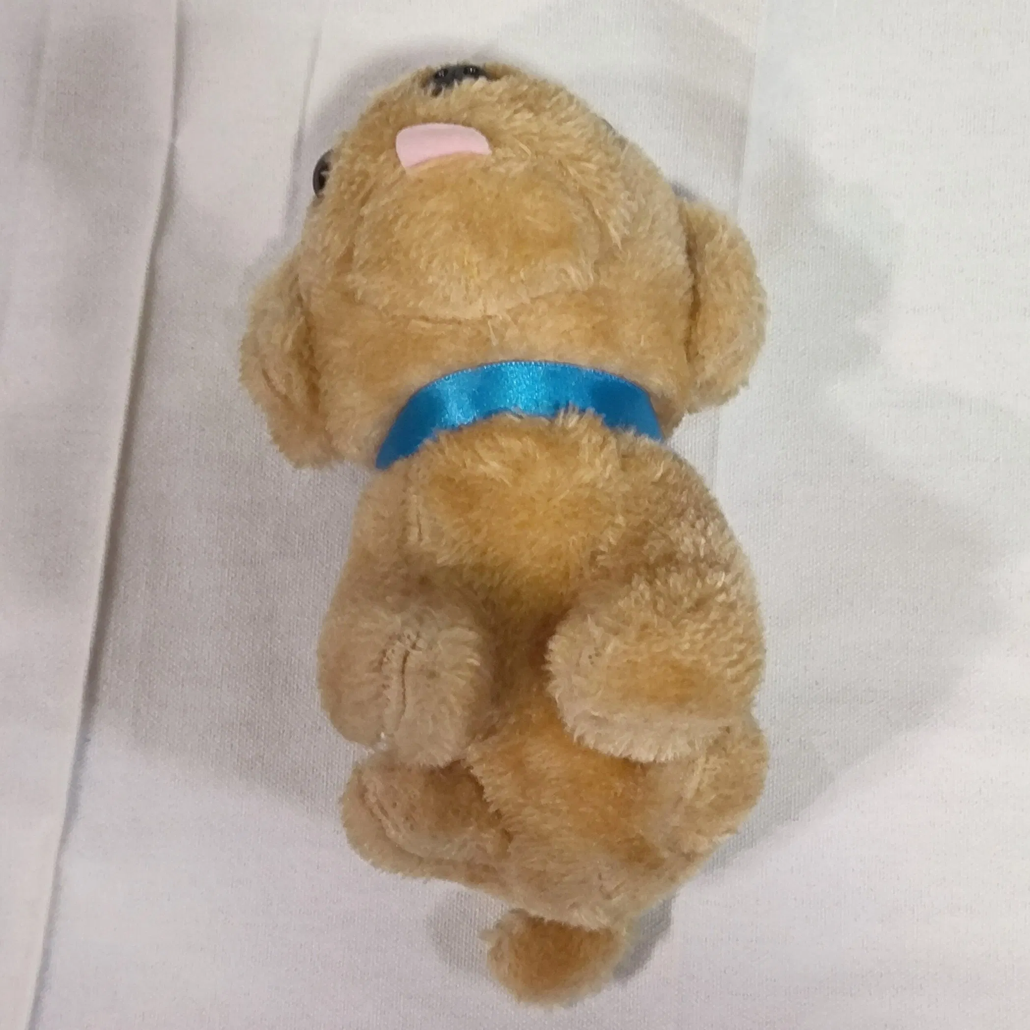 Factory Direct China Handmade Brown Dog Plush Toy 16*10*14cm, OEM Available, EN71 Certified, MOQ 50pcs