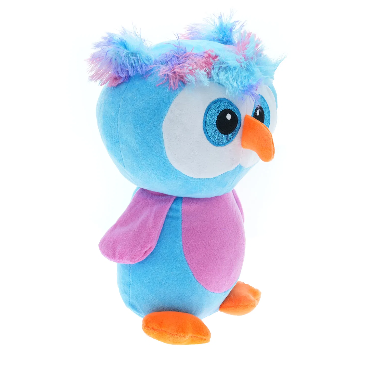 7in-24in Custom Owl Plush Toy, 1200PCS MOQ, CE Certified, OEM Supported