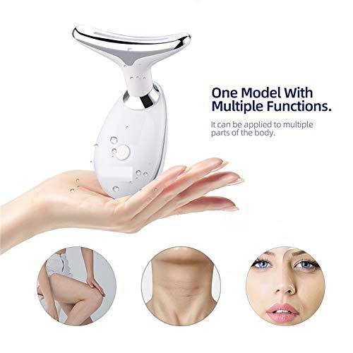 7 Colors LED Light Neck Lifting Massager with Full Test Report – 7000 Vibration/M, CE RoHS PSE ISO9001 Inspected, COC Available