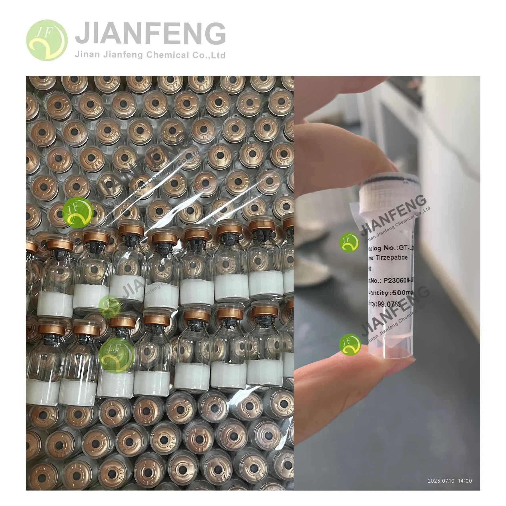 Factory Direct USP Grade Orforglipron Lyophilized Powder >99% Purity Research Chemical, OEM Supply MOQ 1g