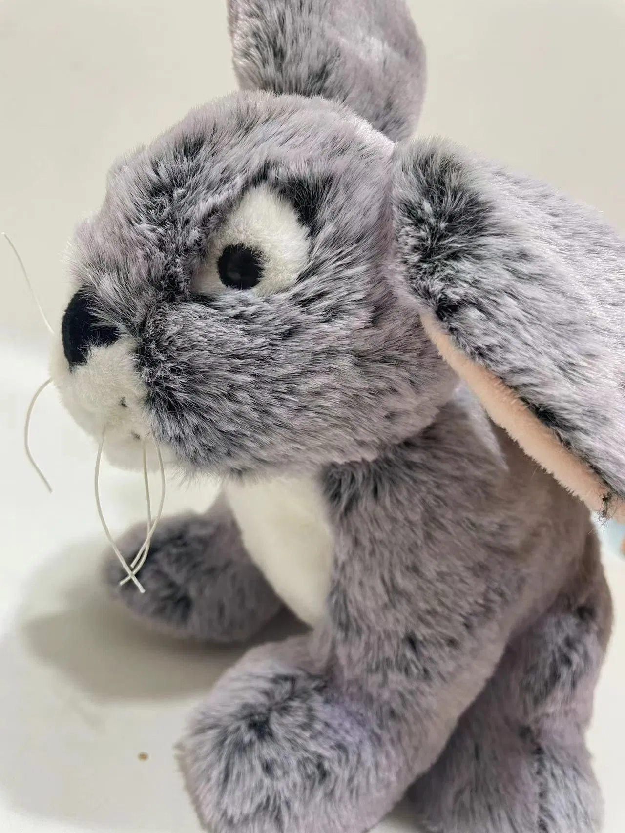 20cm Plush Rabbit Stuffed Toys for Textile & Apparel Industry – CE Certified, MOQ 500, Mill-Direct Bulk Pricing