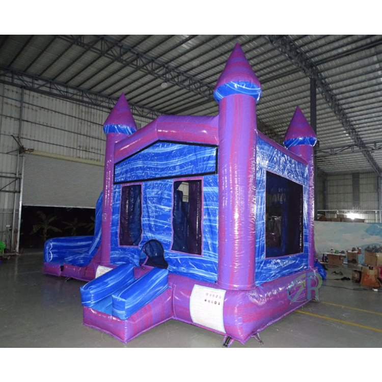 Amusement Park 0.45mm PVC Inflatable Bounce Slide, CE Certified, MOQ 1 Set, Trusted by 620+ Global Buyers