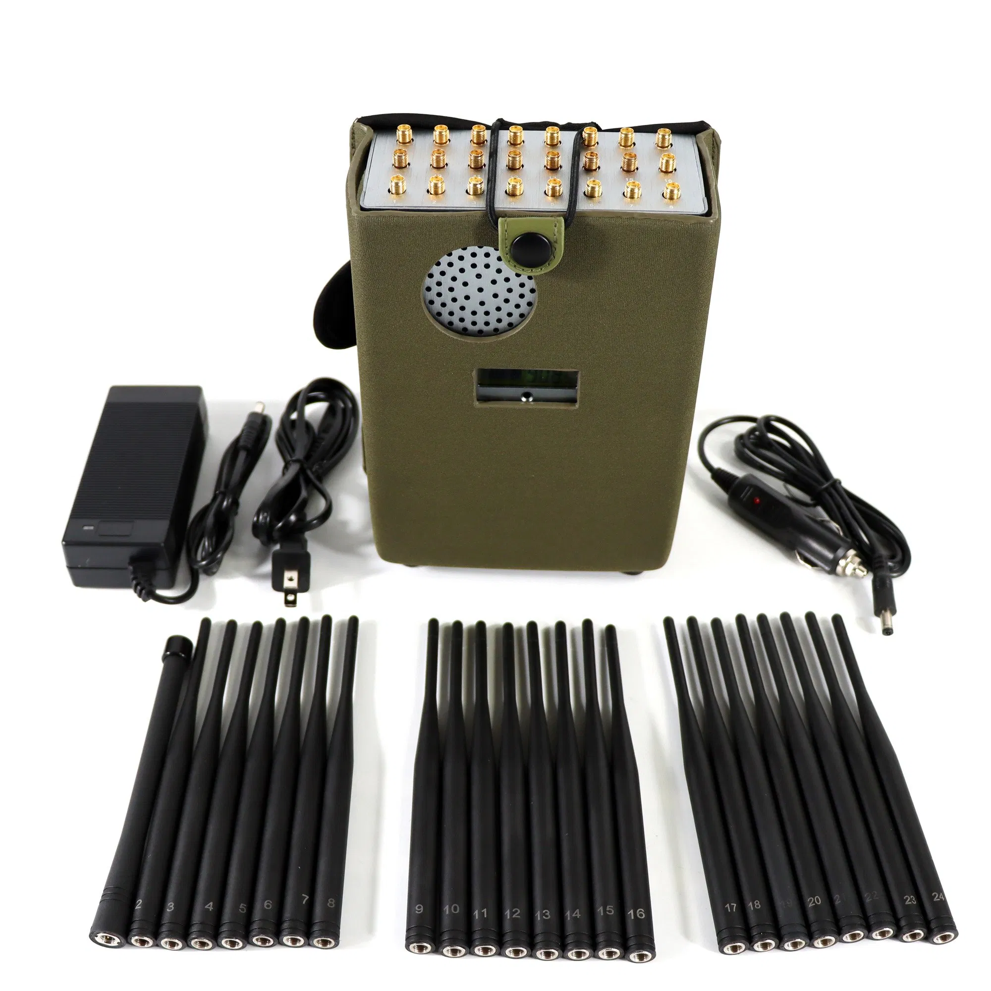 Factory Direct 24W 24 Channel Signal Blocker – In Stock, Ready to Ship Today, MOQ 1pc, ISO9001 Certified