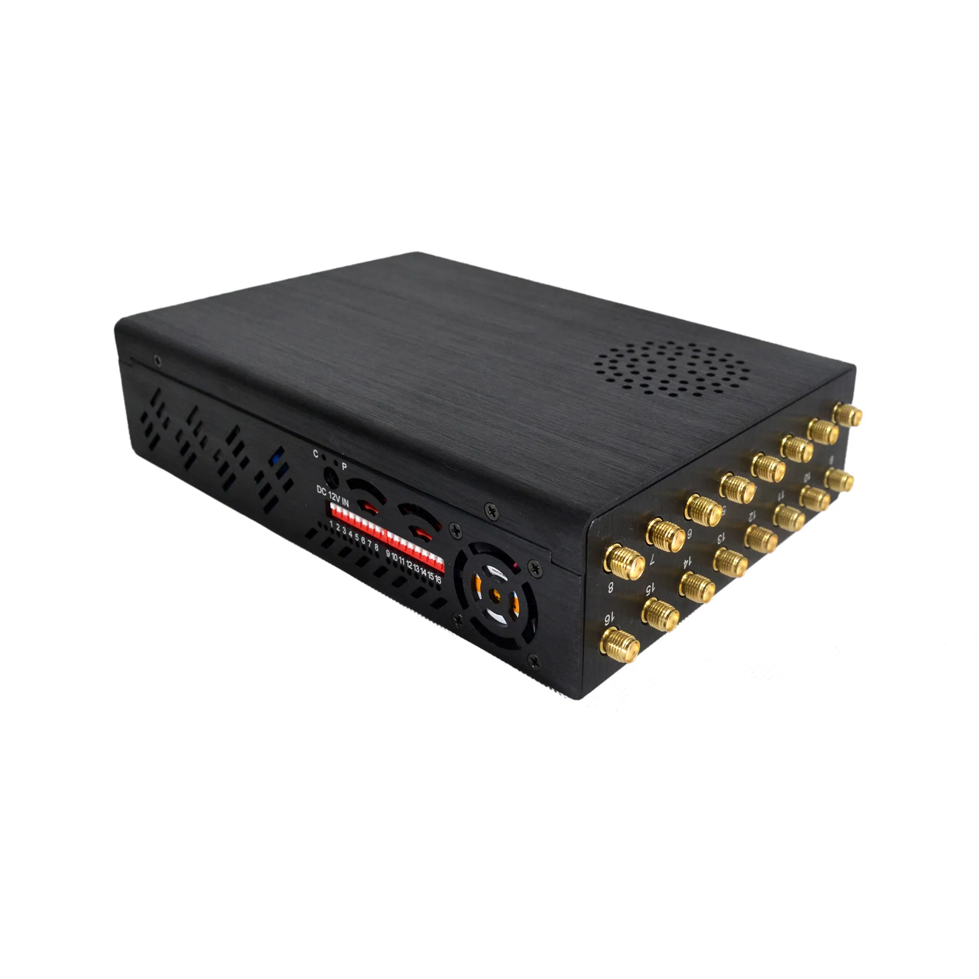 Secure Lab Use 16-Band 16W Signal Jammer – 2-25m Block Radius, SGS Inspected, COC Available, MOQ 1pc