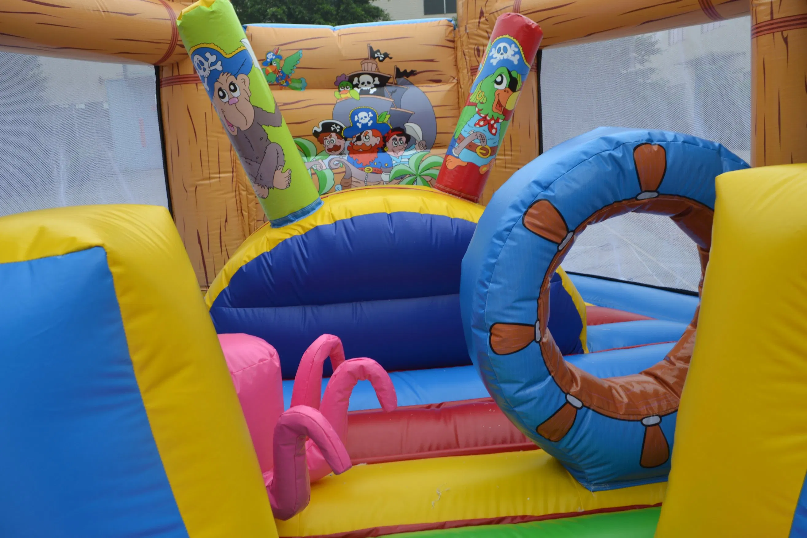 5X5X4m Cartoon Inflatable Jumping Bouncer for Amusement Parks – EN71 CE, OEM Available, Low MOQ