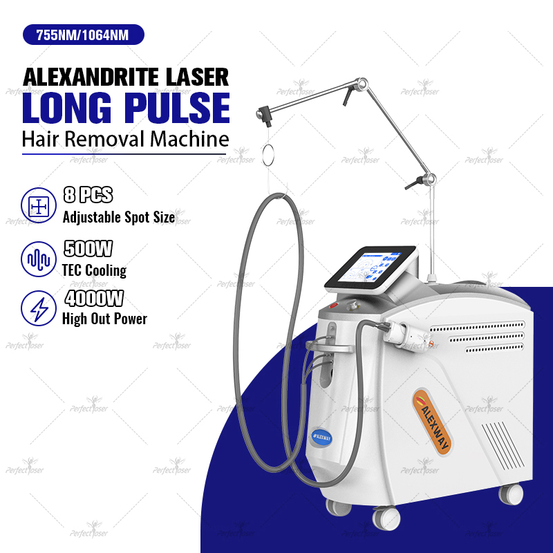 Factory Direct 755nm/1064nm Alexandrite ND YAG Laser Hair Removal Machine – 2Y Warranty, CE FDA Inspected, Full Test Report COC Available