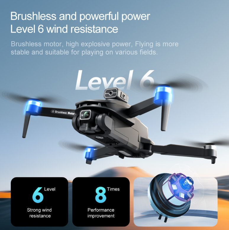 CE FCC ROHS ISO9001 Foldable 8K Camera GPS Drone 1500m Image Transmission OEM Low MOQ