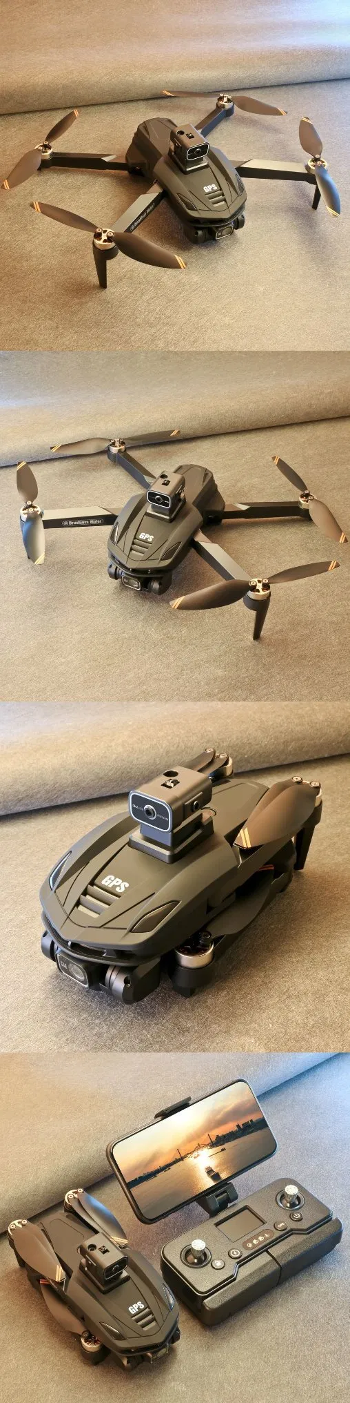 CE FCC ROHS ISO9001 Foldable 8K Camera GPS Drone 1500m Image Transmission OEM Low MOQ