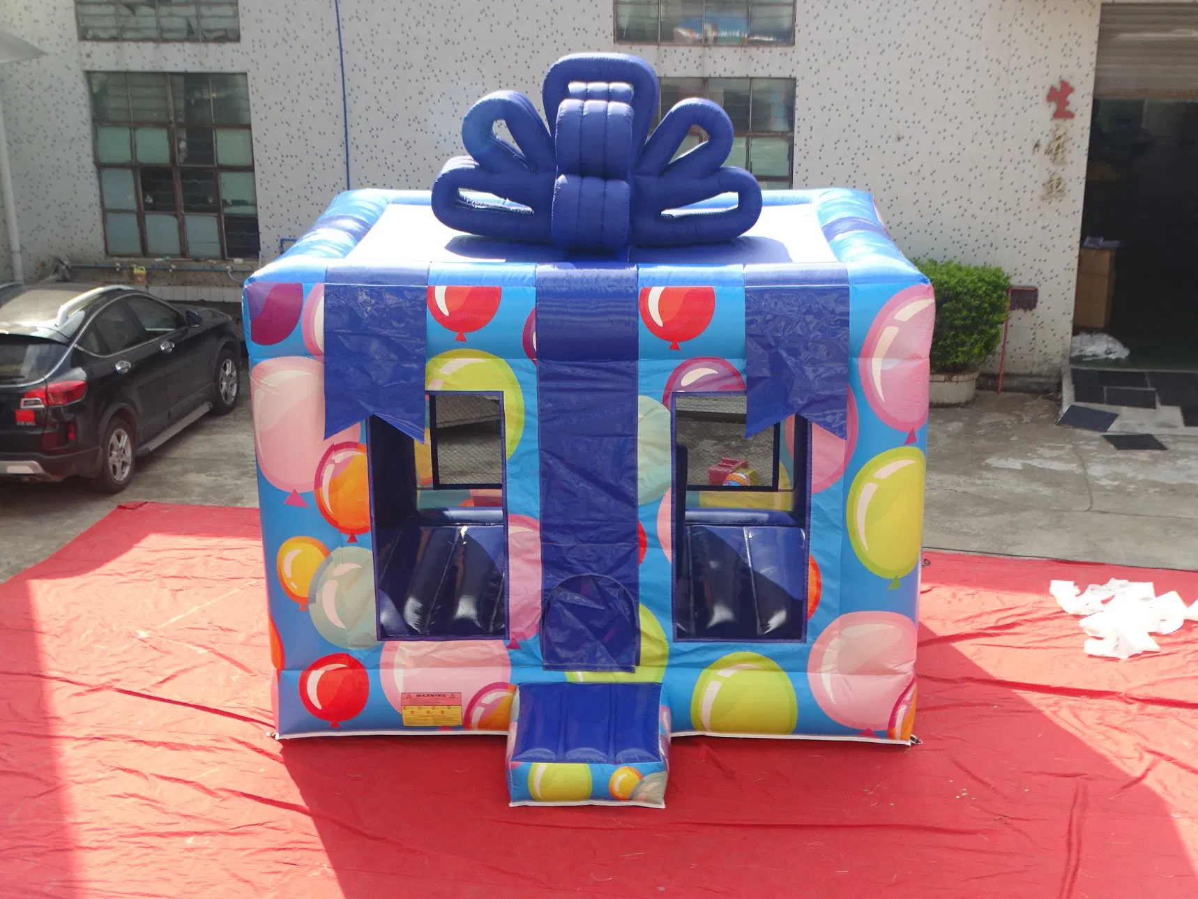 Amusement Park 4x4m Inflatable Bouncer – Factory Price No Middleman, 0.55mm PVC, 1pc MOQ, CE