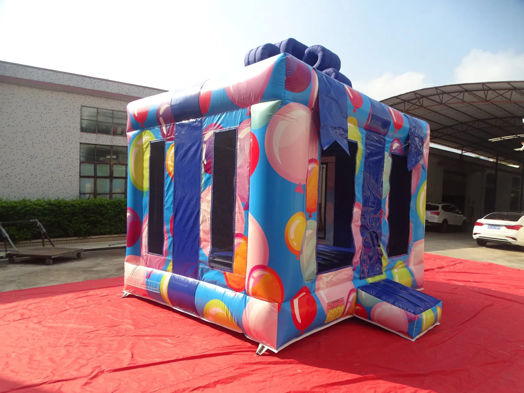 Amusement Park 4x4m Inflatable Bouncer – Factory Price No Middleman, 0.55mm PVC, 1pc MOQ, CE