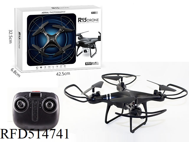 Kid Toy Retail Free Sample Available – 6CH 4-Axis WiFi Camera RC Drone, CE Verified MOQ 50