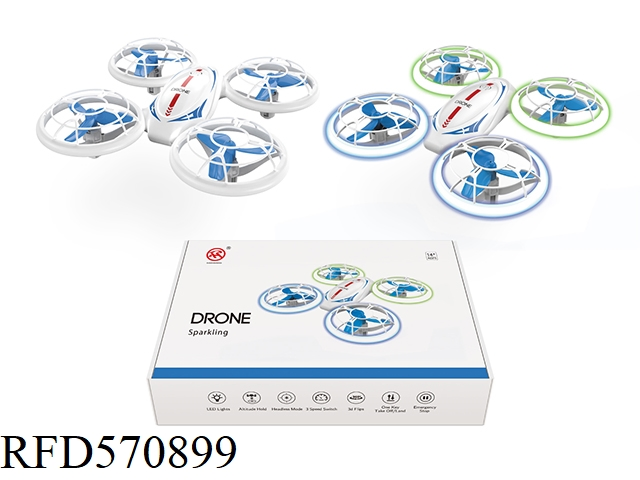 Kid Toy Retail Free Sample Available – 6CH 4-Axis WiFi Camera RC Drone, CE Verified MOQ 50
