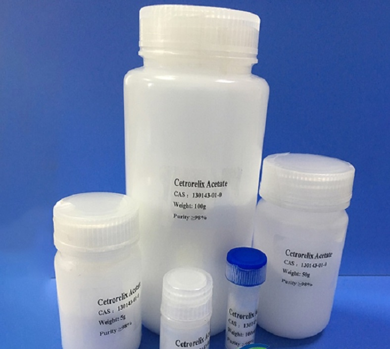 Cetrorelix Acetate Lyophilized Powder – 99.0% Min Purity, 2mg/Vial, ISO9001 Certified, Bulk R&D Supply