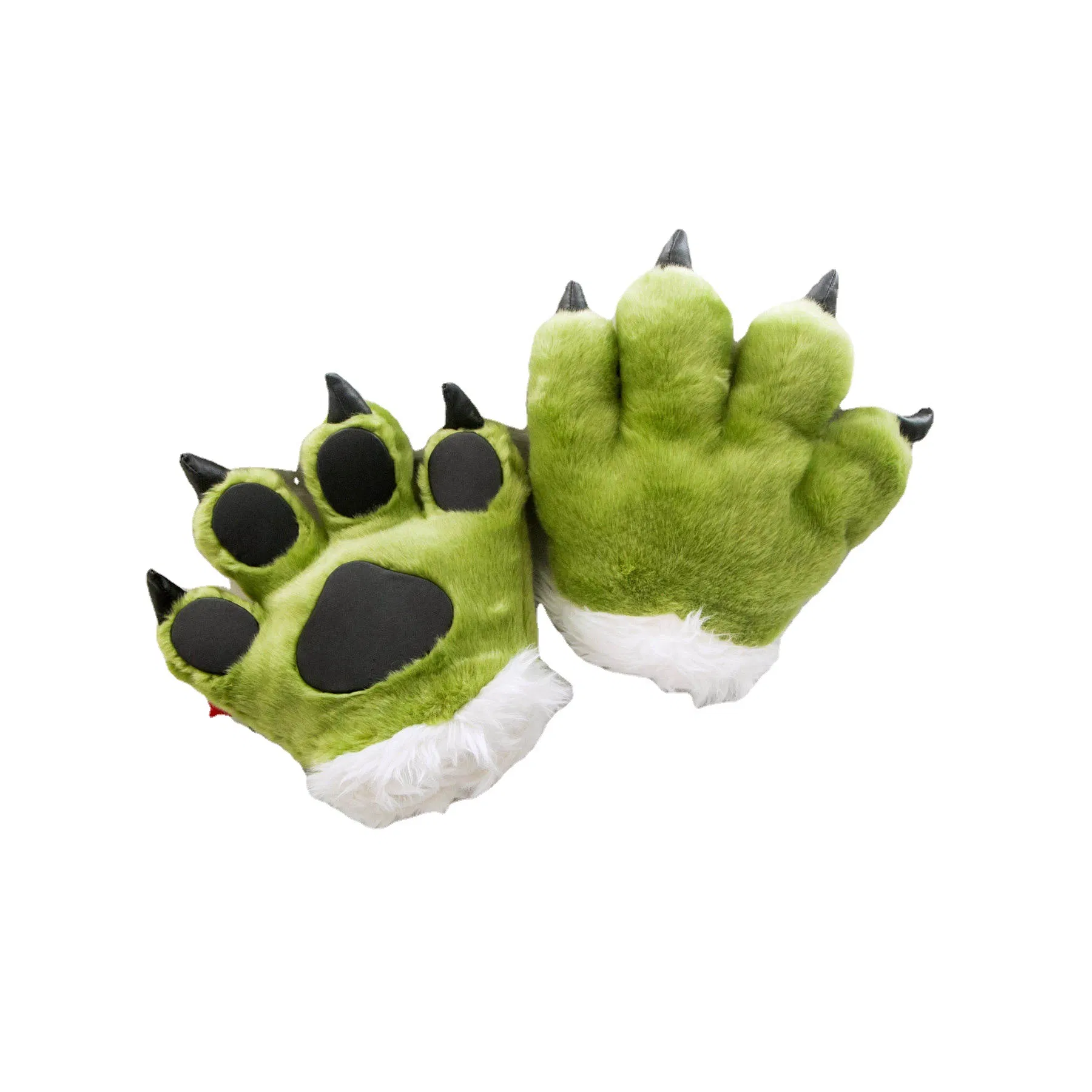 Tiger Claw Kids Plush Gloves – Factory Price No Middleman, 25*24cm, MOQ 1000pcs, OEM Supported
