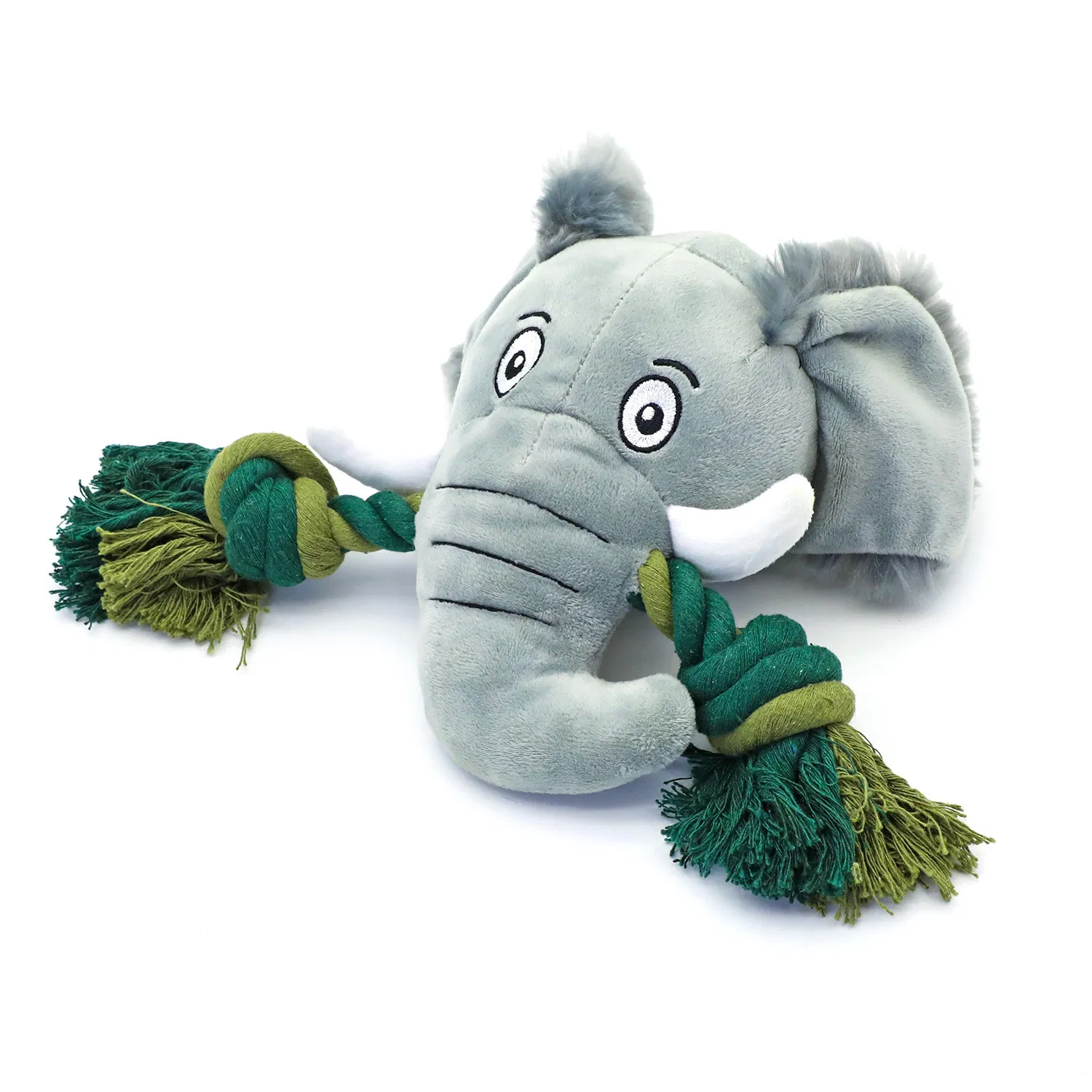 Pet Supplies 12+ Years Factory Dog Animal Head Rope Toy – CE Certified, MOQ 100pcs, OEM Supported