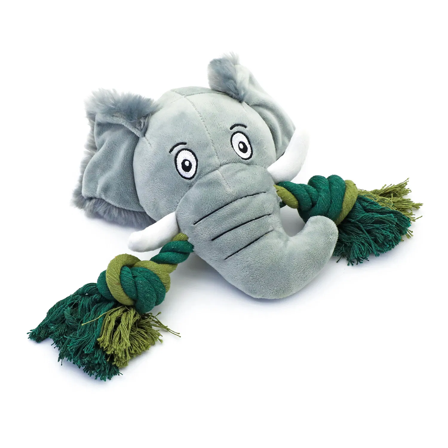 Pet Supplies 12+ Years Factory Dog Animal Head Rope Toy – CE Certified, MOQ 100pcs, OEM Supported