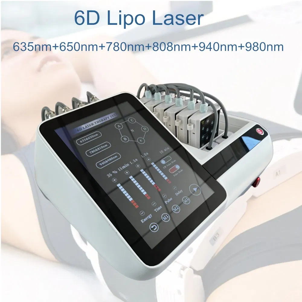 2500W Portable Lipolaser Slimming Machine – 6D Non-Surgical Body Contouring, Factory Direct, MOQ 1 Unit
