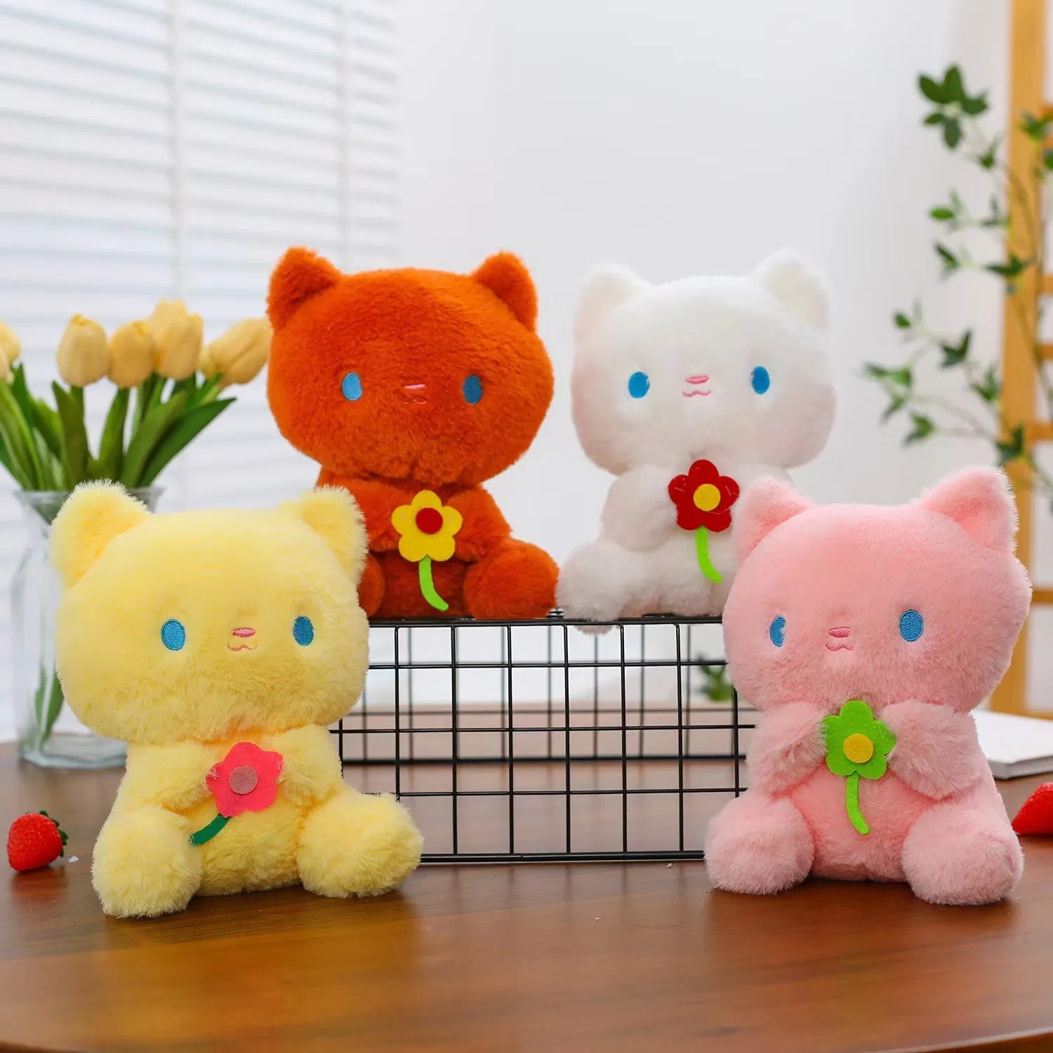 Arcade Claw Machine Use CE EN71 CPC Assorted Stuffed Plush Toys 3-8 Inch MOQ 500pcs OEM Supported
