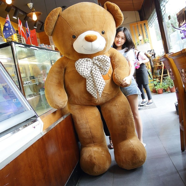 200cm Custom Logo Plush Teddy Bear – Volume Discounts from 50 Units, B2B MOQ OEM