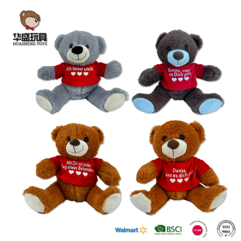 Retail & Gift Industry: No More Mismatched Promo Gifts – Custom Heart Teddy Bear Plush Toys, 100pcs MOQ CE Certified