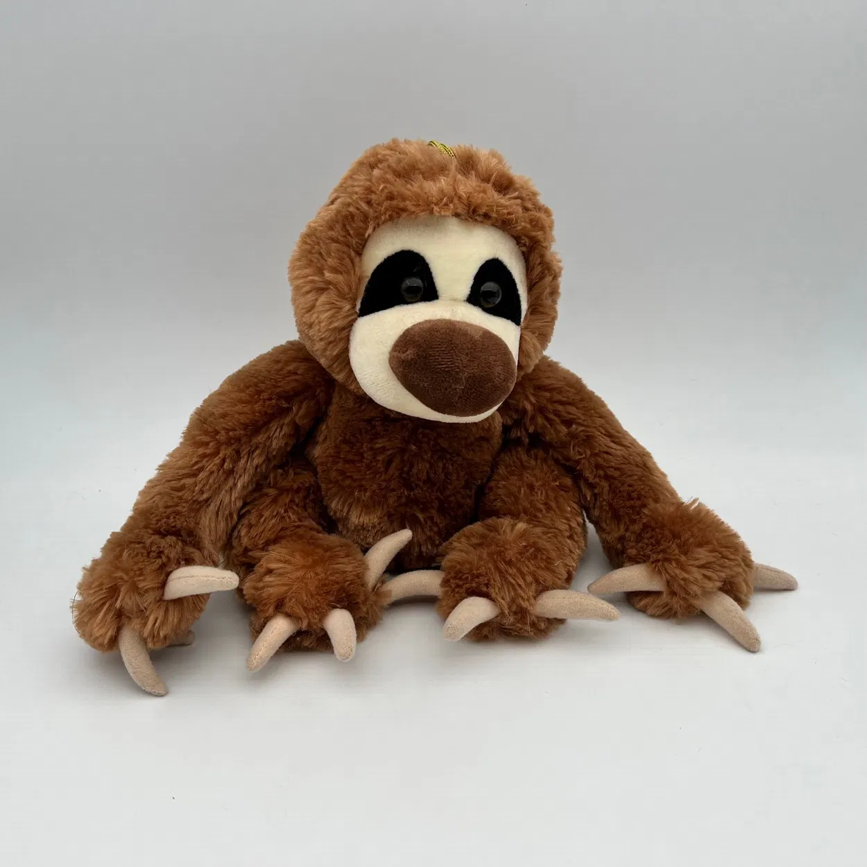 Factory Direct Custom Plush Sloth Stuffed Toy 24 Month Shelf Life – Dry Room Temp Storage, Stable Supply Year-Round, MOQ 500pcs