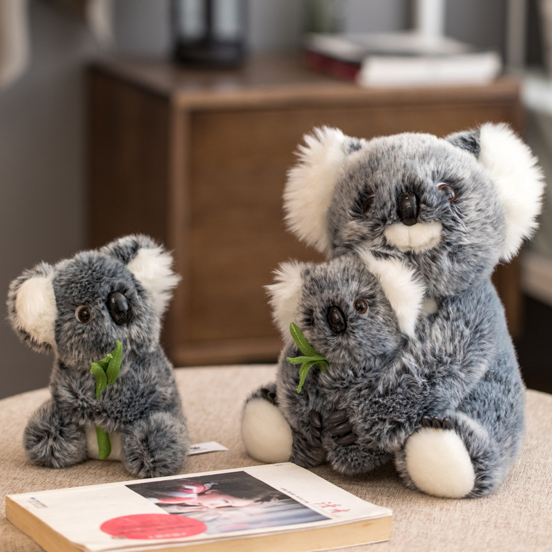 15/18/28cm Handmade Koala Plush Toy for Electronics Manufacturing – CE Compliant, 100pc Low MOQ