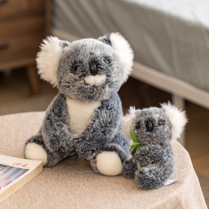 15/18/28cm Handmade Koala Plush Toy for Electronics Manufacturing – CE Compliant, 100pc Low MOQ
