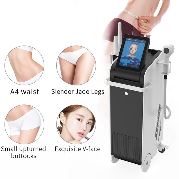 55kg 65*66*116cm Non-Portable BBL Slimming Machine – 4MHz RF Ultrasound 3 Handles, Salon Use OEM ODM Supported