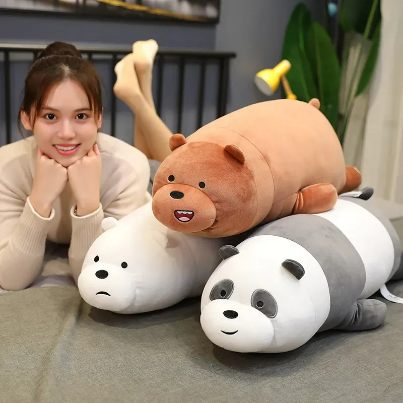 Factory Direct ISO 9001 Certified Sitting Bear Plush Toy 5x10x8in, MOQ 100pcs, OEM Supply CE EN71 Approved