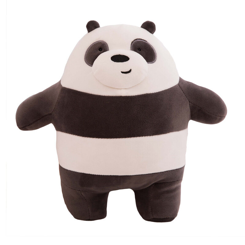 Factory Direct ISO 9001 Certified Sitting Bear Plush Toy 5x10x8in, MOQ 100pcs, OEM Supply CE EN71 Approved