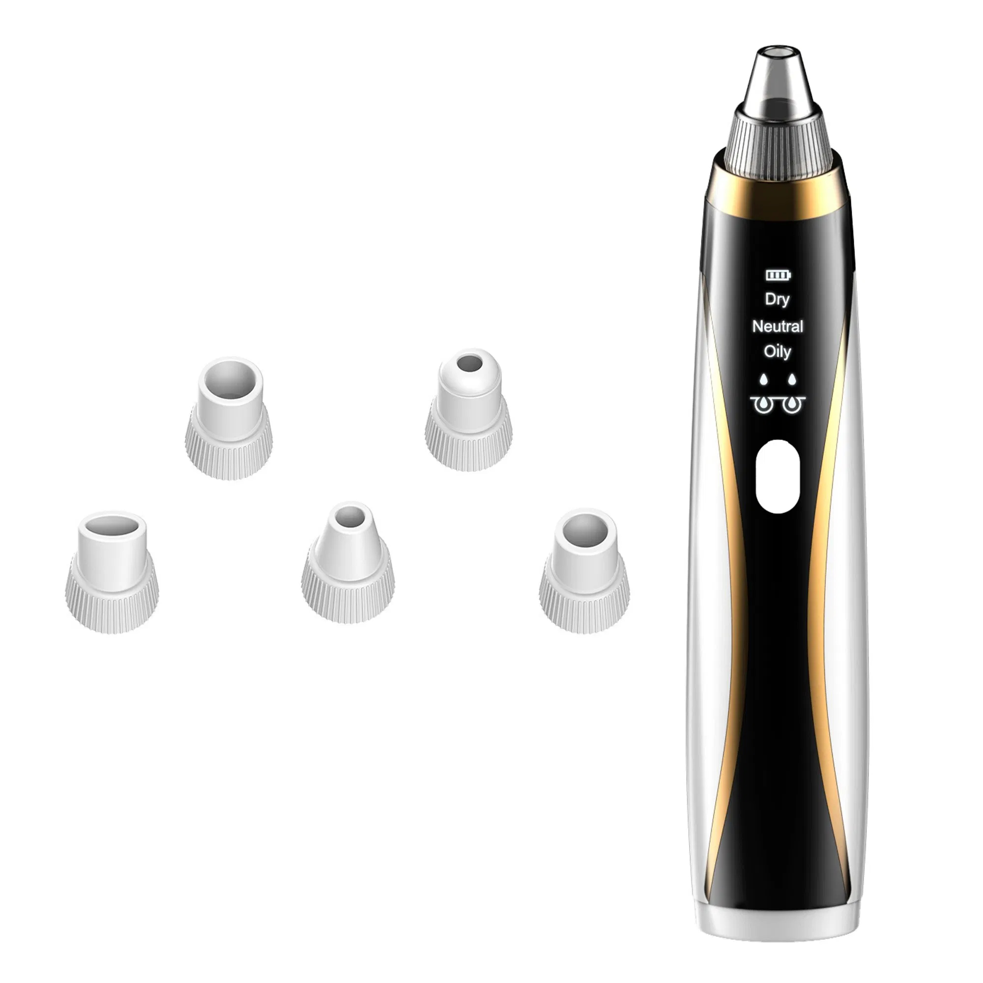 Home Beauty Equipment OEM/ODM Ultrasonic Blackhead Remover – Custom Spec, Your Brand, MOQ 100 Units, Sample Free