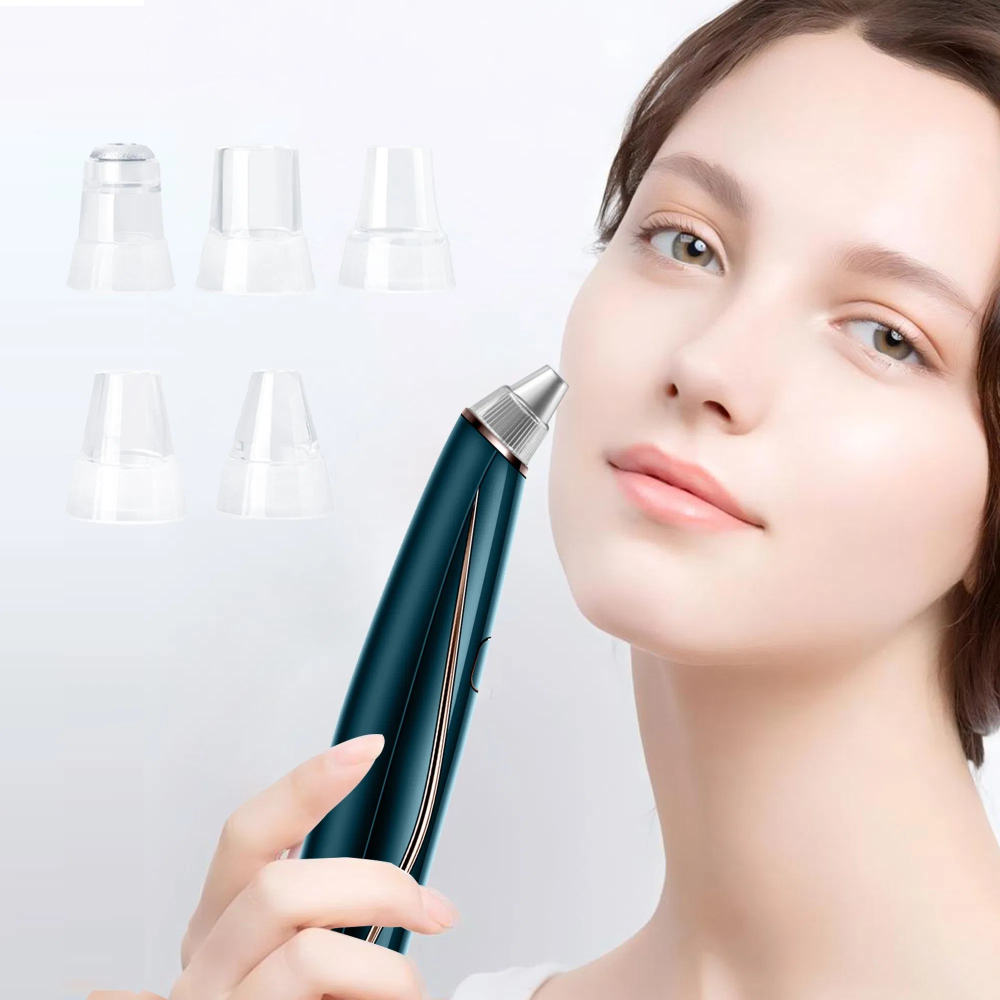 Home Beauty Equipment OEM/ODM Ultrasonic Blackhead Remover – Custom Spec, Your Brand, MOQ 100 Units, Sample Free