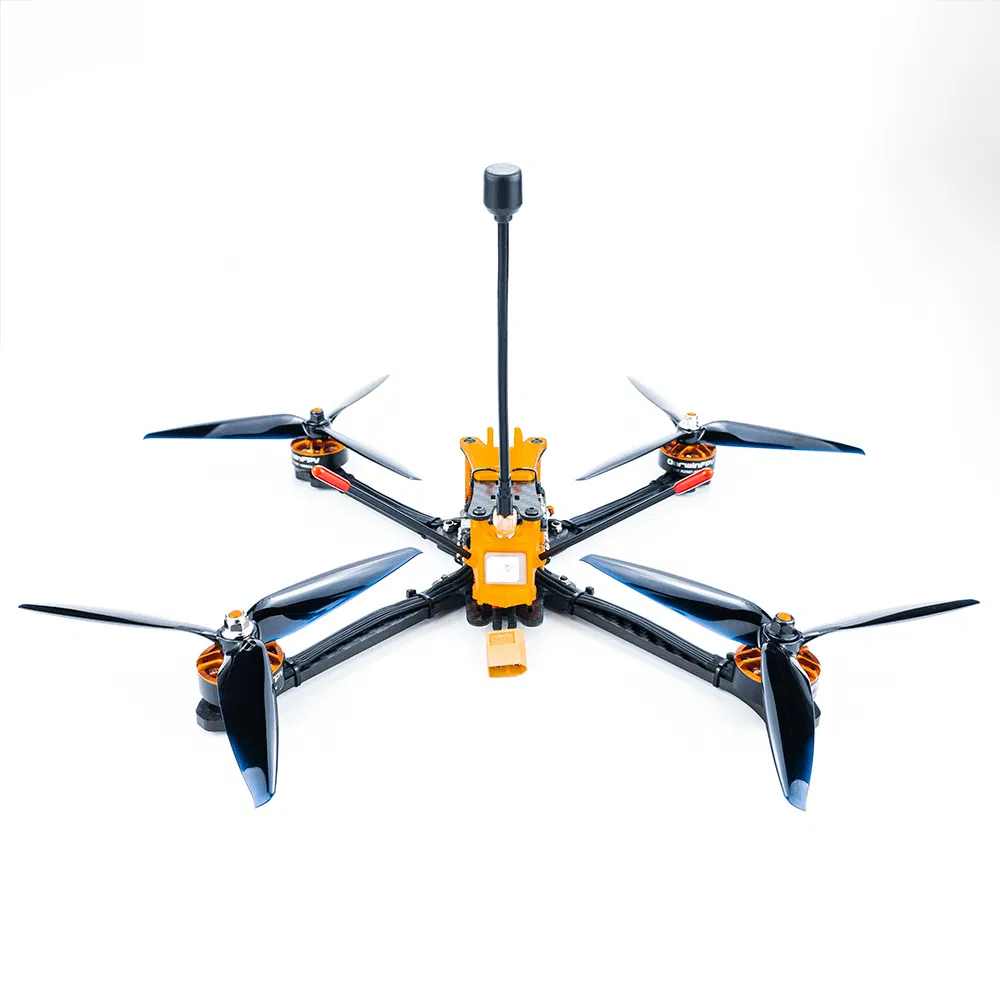 10KM Transmission 7 Inch Darwin FPV129-7 FPV Drone, MOQ 1pc, CE FCC Certified