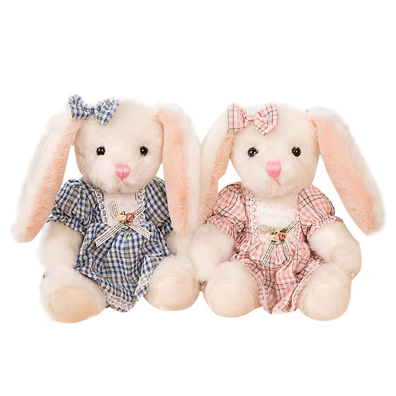 Children’s Toy Retail CE EN71 Long-Eared Rabbit Plush Toy MOQ 500PCS/Color