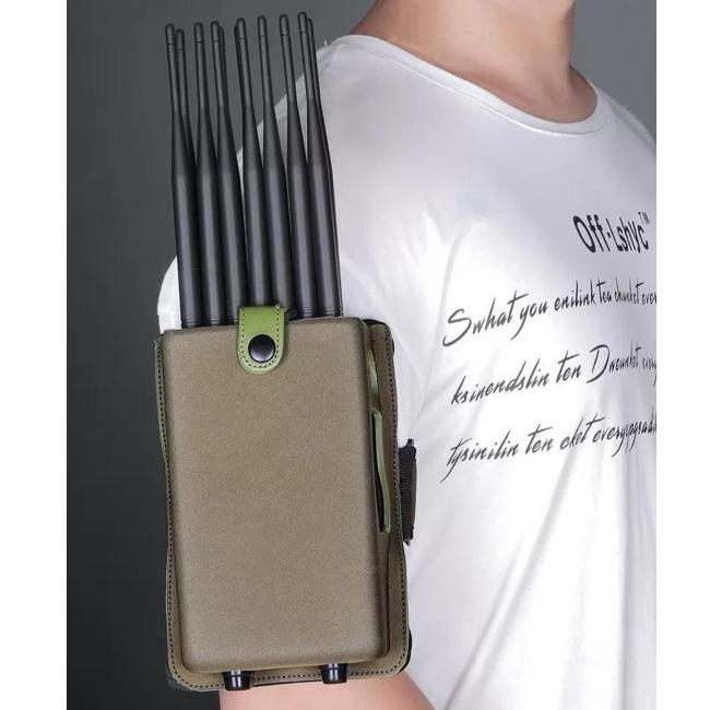 Conference Center Handheld 18-Band Signal Jammer for Industrial Manufacturing – ≤25m Shield Radius, CE Certified, OEM Supported
