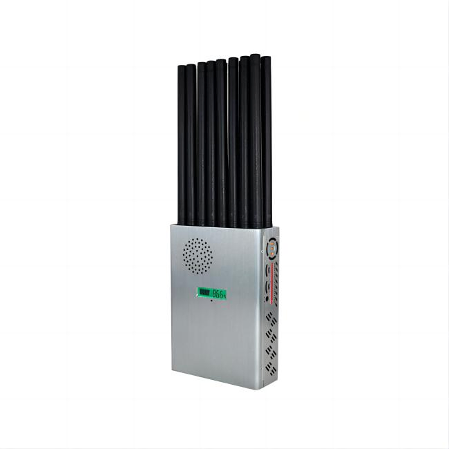 Conference Center Handheld 18-Band Signal Jammer for Industrial Manufacturing – ≤25m Shield Radius, CE Certified, OEM Supported
