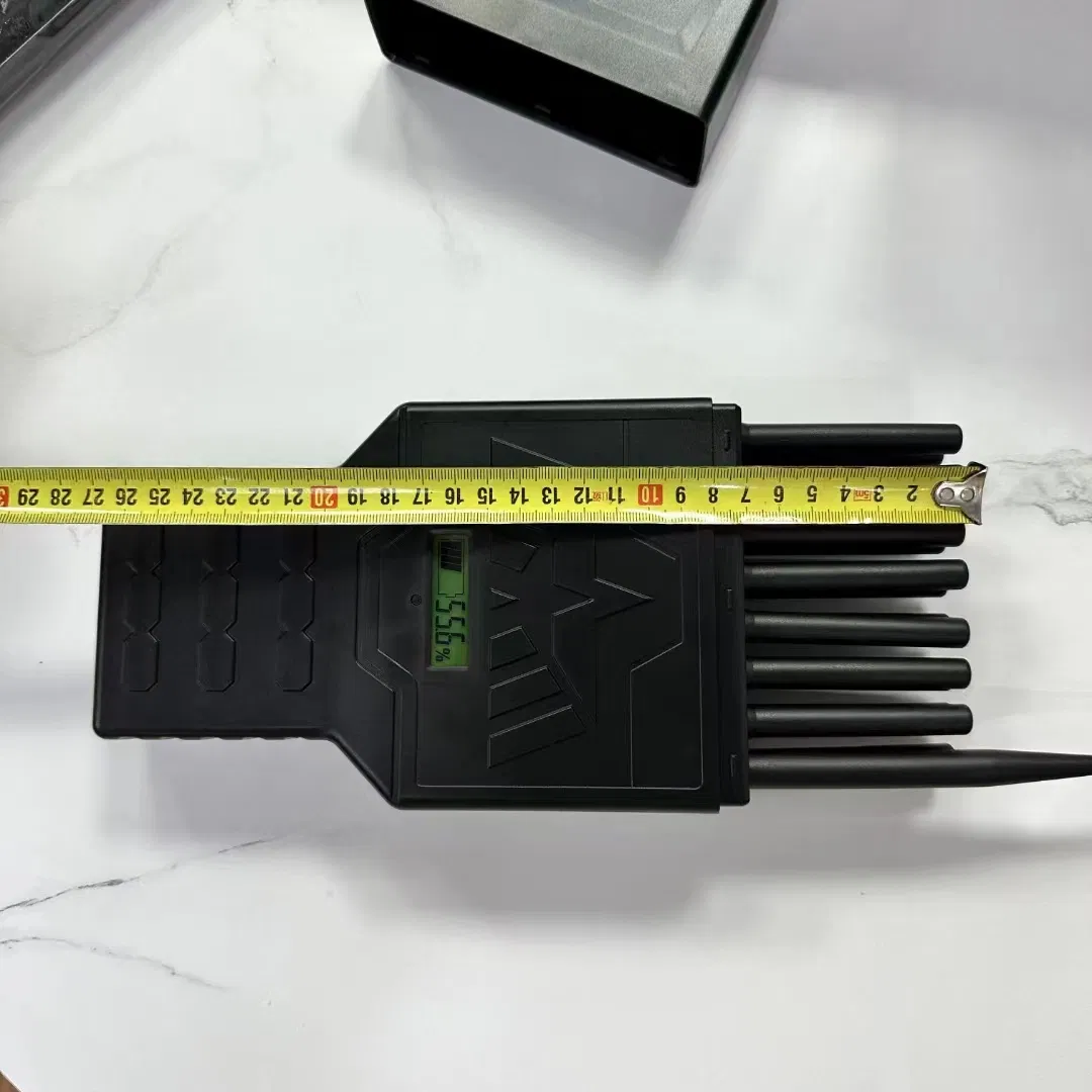 16-Antenna 5G Cell Phone Signal Jammer N16D – 1900~1990MHz Range, 25m Max Jamming Radius, CE Cert, MOQ 1pc OEM Supported