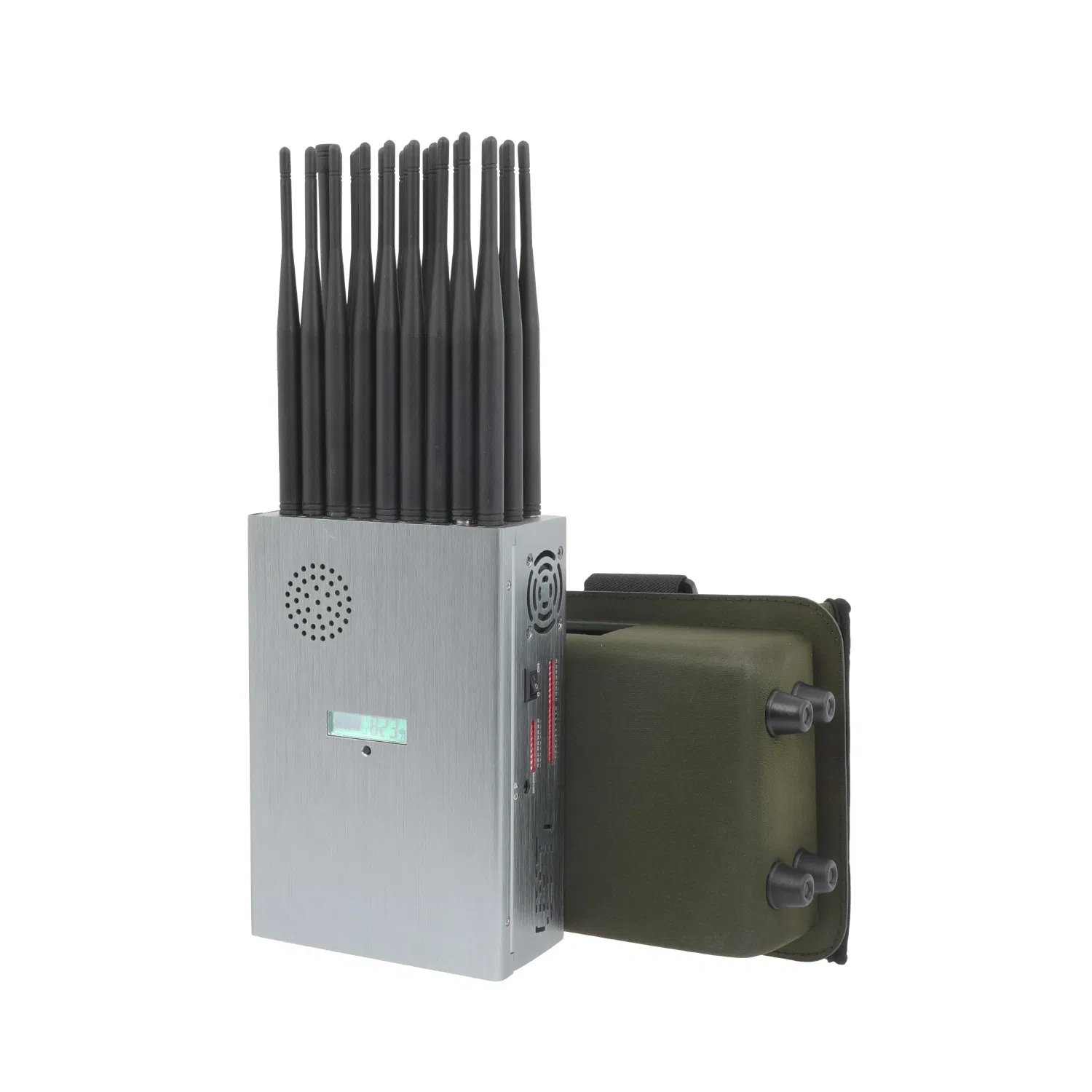 Factory Direct 28W 28 Bands Signal Jammer for Industrial Manufacturing – 2-25m Block Range, MOQ 1pc, CE Certified