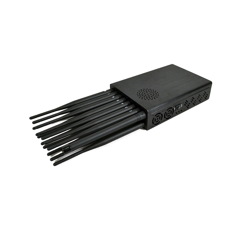 16W 16 Antenna Full Band RF Signal Jammer – 2-25m Shield Radius, Factory Direct, MOQ 1pc