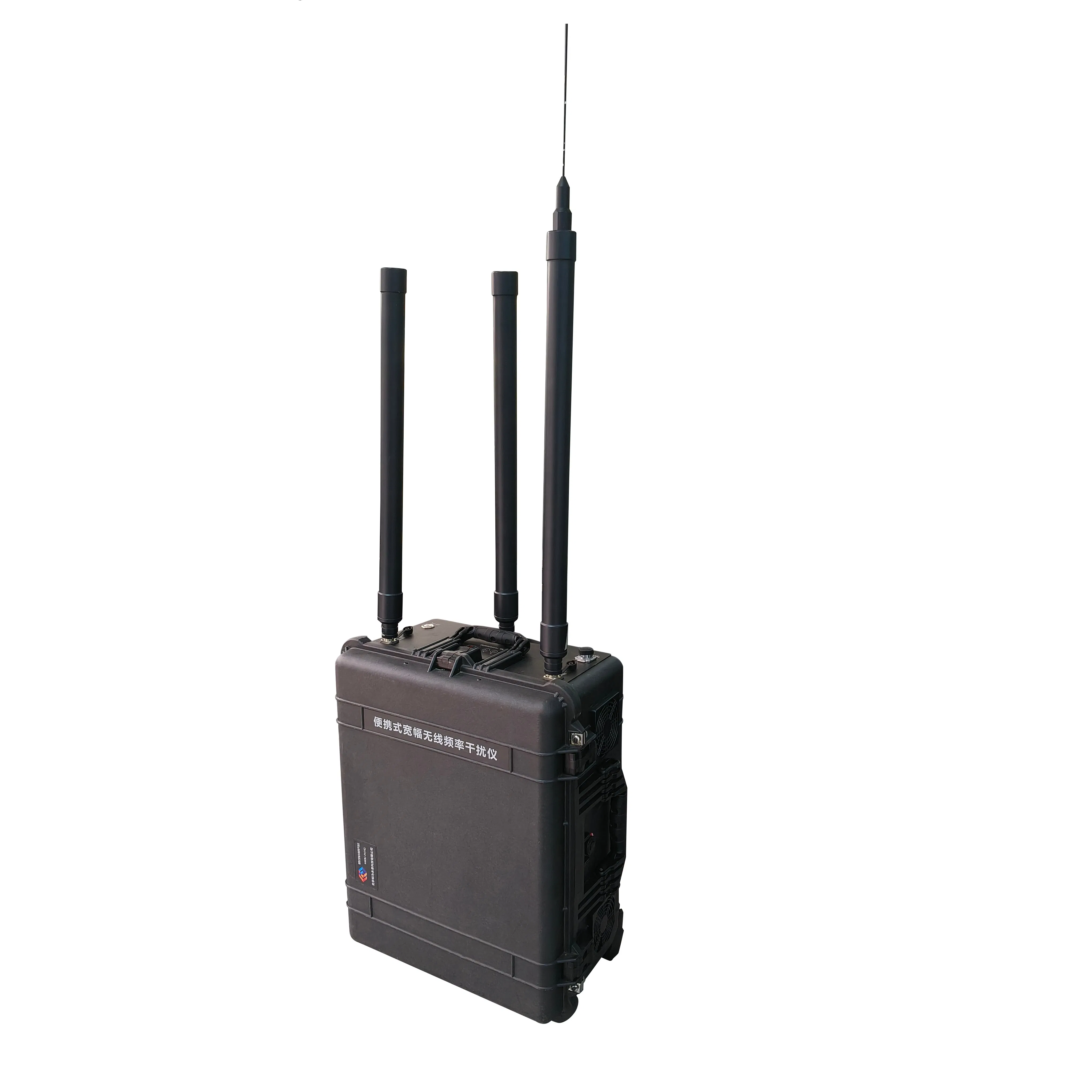 Factory Direct No More Uncontrolled Remote Explosive Triggers – 5G Portable Bomb Signal Blocker, 325W, OEM Supported
