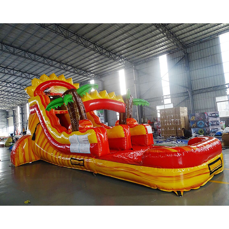 Amusement Park 0.45mm PVC Inflatable Water Slide – EN71 Certified, Factory Direct, MOQ 1 Set